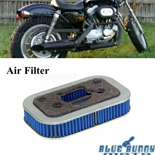 ブルーエアクリーナーエレメントフィルター交換用ハーレー1988-2003スポーツスターXL Blue Air Cleaner Element Filter Replacement For Harley 1988-2003 Sportster XL 【並行輸入品】