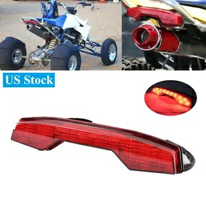 UTV ATV リア LED テールライトレッドレンズブレーキストップランプスズキ LTR 450 の ATV UTV ATV Rear LED Tail Light Red Lens Brake Stop Lamp For Suzuki LTR 450's ATV 【並行輸入品】