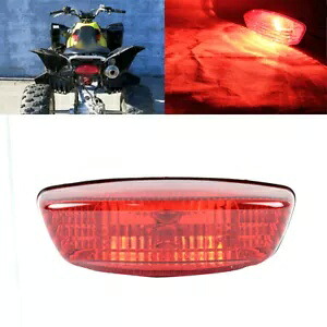 レッドレンズブレーキテールライトフィラメントランプスズキ LT-Z400 Quadsport Z400 LT-F250 Red Lens Brake Tailight Filament Lamp For Suzuki LT-Z400 Quadsport Z400 LT-F250 【並行輸入品】