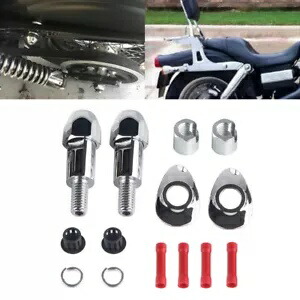 オートバイ シーシーバー ドッキング ハードウェア キット ハーレー ダイナ ワイド グライド FXDWG FXDF 用 Motorcycle Sissy Bar Docking Hardwared Kit For Harley Dyna Wide Glide FXDWG FXDF 【並行輸入品】