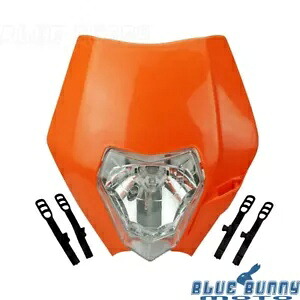オレンジシェルヘッドライトヘッドランプ SX XC XCW EXC SXF EXC-F 250 300 350 450 500 Orange Shell Headlight Headlamp For SX XC XCW EXC SXF EXC-F 250 300 350 450 500 【並行輸入品】