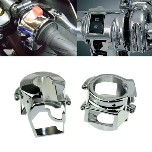 ハンドルバースイッチハウジングカバーホンダシャドウ VTX1300 VT600 VLX スピリット VT750 Handlebar Switch Housing Cover For Honda Shadow VTX1300 VT600 VLX Spirit VT750 【並行輸入品】