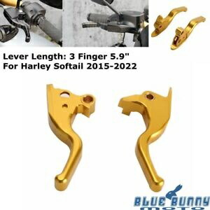 5.9 インチ ブレーキ クラッチ コントロール レバー ハーレー M8 ソフテイル FXLRS 114 FXBBS 2014-22用 5.9'' Brake Clutch Control Levers For Harley M8 Softail FXLRS 114 FXBBS 2014-22 【並行輸入品】