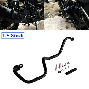オートバイブラッククラッシュバーマフラーガードキットハーレーパンアメリカ 1250 CVO Motorcycle Black Crash Bar Muffler Guard Kit For Harley Pan America 1250 CVO 【並行輸入品】