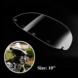 ユニバーサルクリアバットウィングフェアリングアッパー PC フロントガラスハーレーソフテイルダイナ FLHX Universal Clear Batwing Fairing Upper PC Windshield For Harley Softail Dyna FLHX 【並行輸入品】