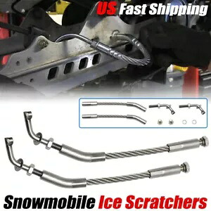 ポラリス スキー ドゥー スノーモービル アイス スクラッチャー SnowX アイス & スノー スクラッチャー リバース用 For Polaris Ski Doo Snowmobile Ice Scratchers SnowX Ice & Snow Scratcher Reverse 【並行輸入品】