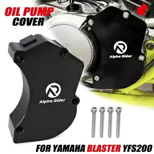 ヤマハブラスター 200 YFS200 ビレットオイルポンプカバー ステンレス鋼ボルト 4 本付き For Yamaha Blaster 200 YFS200 Billet Oil Pump Cover with 4 Stainless Steel Bolts 【並行輸入品】