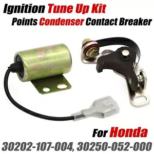 点火チューンアップキットポイントコンデンサーブレーカーホンダ 90 CT90 トレイル CM91 ATC90 Ignition Tune Up Kit Points Condenser Breaker For Honda 90 CT90 Trail CM91 ATC90 【並行輸入品】