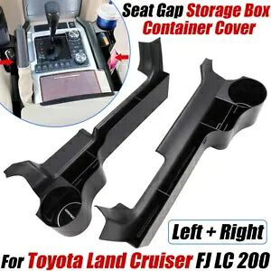 トヨタランドクルーザー 200 LC200 16-20 シートギャップ収納ボックスコンテナオーガナイザー For Toyota Land Cruiser 200 LC200 16-20 Seat Gap Storage Box Container Organizer 【並行輸入品】