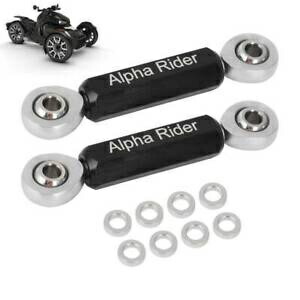 カスタム パフォーマンス ハイム ジョイント エンド リンク - ブラック 2019 2020 21 22 Can-Am Ryker 用 Custom Performance Heim Joint End Links - Black For 2019 2020 21 22 Can-Am Ryker 【並行輸入品】