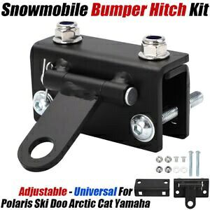 スノーモービルそりトレーラー牽引ヒッチキットポラリススキードゥーREV北極猫ヤマハ用 Snowmobile Sled Trailer Tow Hitch Kit For Polaris Ski Doo REV Arctic Cat Yamaha 【並行輸入品】