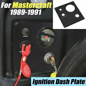 Mastercraft Prostar Tristar ダッシュパネル、イグニッションダッシュプレートキースイッチパネル用 For Mastercraft Prostar Tristar Dash Panel, Ignition Dash Plate Key Switch Panel 【並行輸入品】