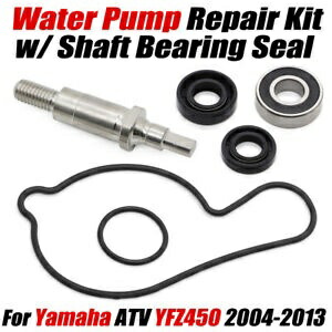 ウォーターポンプ修理キットシャフトベアリングシール Oring ヤマハ YFZ 450 YFZ450 04-13 Water Pump Repair Kit Shaft Bearing Seals Oring For Yamaha YFZ 450 YFZ450 04-13 【並行輸入品】