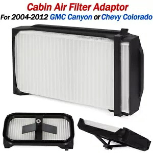 シボレー コロラドまたは GMC キャニオン キャビン エアフィルター アダプター キット 2004-2012 トラック用 For Chevy Colorado or GMC Canyon Cabin Air Filter Adapter Kit 2004-2012 Trucks 【並行輸入品】