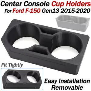 センターコンソールカップホルダー フォード F-150 第 13 世代 2015-2020 運転席サイドポケット用 Center Console Cup Holders for Ford F-150 Gen 13 2015-2020 Driver's Side Pocket 【並行輸入品】