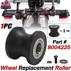 シュウィンノーチラス E430 E470 楕円ホイール交換用ローラー部品番号 8004225 For Schwinn Nautilus E430 E470 Elliptical WHEEL Replacement Roller PART# 8004225 【並行輸入品】