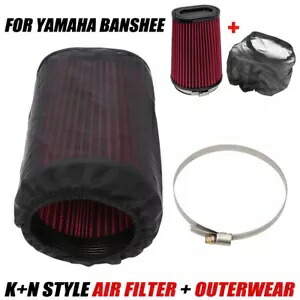 ヤマハバンシー K + N スタイルエアフィルターアウターウェア工場在庫エアボックスプロフロー For Yamaha Banshee K+N style Air Filter Outerwear Factory Stock Airbox Pro Flow 【並行輸入品】