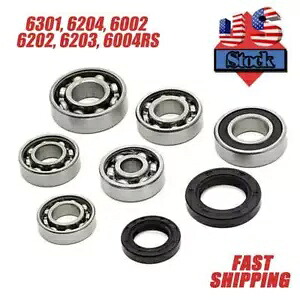 8X ベアリングシールスクーター部品エンジン Transmissionioin ケース 6002 GY6 125cc 150cc 8X Bearing Seal Scooter Parts Engine Transmissioin Case 6002 For GY6 125cc 150cc 【並行輸入品】