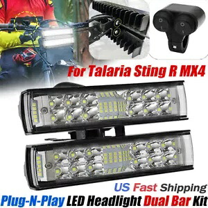 Talaria Sting R MX4 eBike LED ヘッドライト デュアル ライト バー & ブラケット プラグアンドプレイ用 For Talaria Sting R MX4 eBike LED Headlight Dual Light Bar & Bracket Plug-N-Play 【並行輸入品】 40,040円