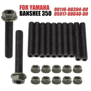 シリンダークールヘッドスタッドキットケース硬化六角ボルトヤマハバンシー 87-06 Cylinder Cool Head Studs Kit Case Hardened Allen Bolts For Yamaha Banshee 87-06 【並行輸入品】 35,035円