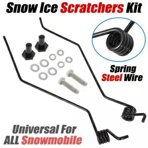 スノーモービル用アイススノースクラッチャー ハイファックス スライドセーバー ポラリス 北極猫スキドゥ ICE SNOW SCRATCHERS FOR SNOWMOBILE HYFAX SLIDE SAVERS POLARIS ARCTIC CAT SKIDOO 【並行輸入品】