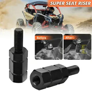 2X 1.77インチ シートライザー レイズリフター アルミニウム Can Am Maverick X3 通年 17-22 2X 1.77'' Seat Riser Raise Lifter Aluminum For Can Am Maverick X3 All Year 17-22 【並行輸入品】