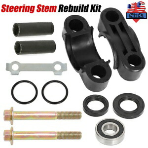 ステアリングステムブッシュベアリング&シールキットヤマハラプターグリズリーウルヴァリン350用 Steering Stem Bushing Bearing & Seal Kit For Yamaha Raptor Grizzly Wolverine 350 【並行輸入品】