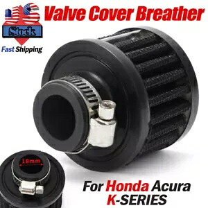 K20 K24 バルブカバーブリーザーフィルター 18 ミリメートルアキュラインテグラ RSX シビック K シリーズ米国 K20 K24 Valve Cover Breather Filter 18mm For Acura Integra RSX Civic K-Series US 【並行輸入品】