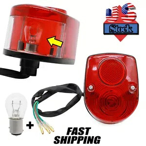 ブレーキテールライトホンダ CT70 Z50A SL70 SL 90 100 125 350 33701-045-690 + 電球 Brake Tail Light For Honda CT70 Z50A SL70 SL 90 100 125 350 33701-045-690 + Bulb 【並行輸入品】