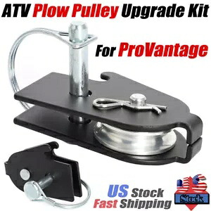 ATV プラウ プーリー アップグレード キット & ロック ピン ProVantage 78100 および 92100 プラウ ベース用 ATV Plow Pulley Upgrade Kit & Lock Pin For ProVantage 78100 and 92100 Plow base 【並行輸入品】