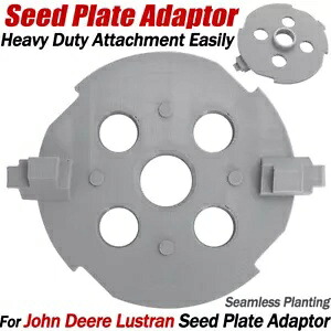 John Deere Lustran シードプレート互換アダプター MC4300 用 - シームレスな植栽 For John Deere Lustran Seed Plate Compatible Adaptor MC4300 - Seamless Planting 【並行輸入品】