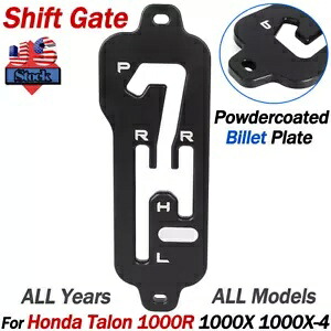 すべてのホンダ タロン 1000 ギアセレクター - シフトゲート シフトゲート ゲート付きビレットプレート For ALL Honda Talon 1000 Gear Selector - Shift Gate Shiftgate Gated Billet Plate 【並行輸入品】 35,750円