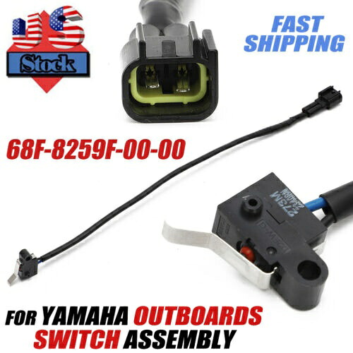 ヤマハスイッチアセンブリ 68F-8259F-00-00 2000-2005 F115 .. Z200 VZ200 船外機用 For YAMAHA Switch Assembly 68F-8259F-00-00 2000-2005 F115 .. Z200 VZ200 Outboard 【並行輸入品】