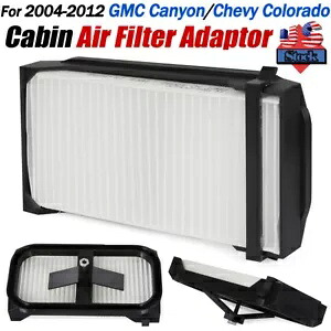 キャビンエアフィルターアダプター/フィルターアクセス 04-12 GMC キャニオンまたはシボレーコロラド用 Cabin Air Filter Adaptor / Filter Access For 04-12 GMC Canyon or Chevy Colorado 【並行輸入品】