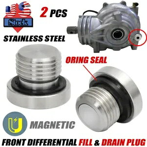 ポラリスレンジャー RZR 570 800 950 1000 XP 用フロントディファレンシャルフィル&ドレンプラグ Front Differential Fill & Drain Plug For Polaris Ranger RZR 570 800 950 1000 XP 【並行輸入品】