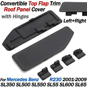 コンバーチブルトップフラップトリムルーフパネルカバーメルセデス R230 SL350 SL500 SL600 B Convertible Top Flap Trim Roof Panel Cover For Mercedes R230 SL350 SL500 SL600 B 【並行輸入品】