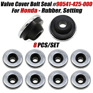 8 バルブカバーボルトシールホンダ CB650 CB750 CB900 ゴム設定 90541-425-000 8 Valve Cover Bolt Seal For Honda CB650 CB750 CB900 RUBBER SETTING 90541-425-000 【並行輸入品】