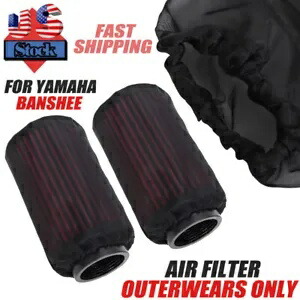 ヤマハ バンシー 350 ストックサイズ K+N スタイル 炭水化物ポッド エアフィルター アウターウェア 2x US For Yamaha Banshee 350 Stock Size K+N Style Carb Pod Air Filter OUTERWEARS 2x US 【並行輸入品】