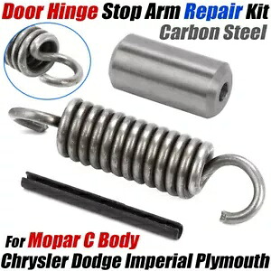 ドアヒンジストップアーム修理キット 1965-69 モパー C ボディダッジクライスラープリマス用 Door Hinge Stop Arm Repair Kit For 1965-69 Mopar C Body Dodge Chrysler Plymouth 【並行輸入品】