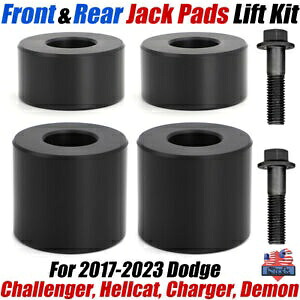 チャレンジャーチャージャー HellCat デーモンフロント + リアジャックパッドリフトキット 2017-2023 US For Challenger Charger HellCat Demon Front + Rear Jack Pad Lift Kit 2017-2023 US 【並行輸入品】