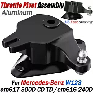 メルセデス W123 om617 300D CD TD om616 240D スロットルピボットアセンブリ Auminum 米国 For Mercedes W123 om617 300D CD TD om616 240D Throttle Pivot Assembly Auminum US 【並行輸入品】