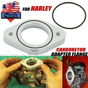 キャブレター吸気アダプターフランジ CV40MM ハーレーソフテイルスポーツスター XLH883 1000 Carburetor Intake Adapter Flange CV40MM For Harley Softail Sportster XLH883 1000 【並行輸入品】