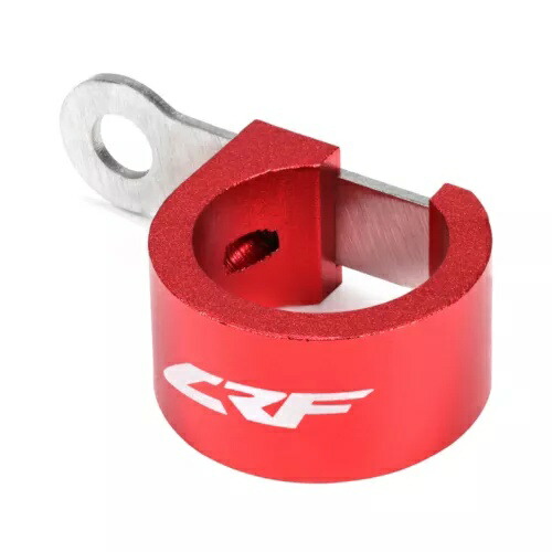 レッドフロントブレーキホースボトムガイドホンダ CRF 250R/X/RX CRF 450R/L/RX CRF 150R Red Front Brake Hose Bottom Guide For HONDA CRF 250R/X/RX CRF 450R/L/RX CRF 150R 【並行輸入品】