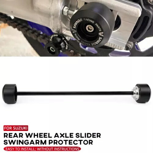 CNC 後輪車軸スライダースイングアームプロテクタースズキ GSX1300R 隼 1300 CNC Rear Wheel Axle Slider Swingarm Protector For SUZUKI GSX1300R Hayabusa 1300 【並行輸入品】