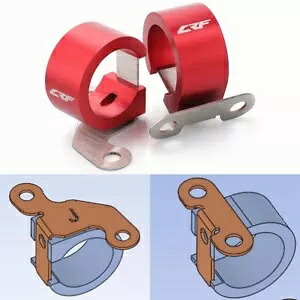 リアブレーキホースケーブルクランプホルダーガイドクリップホンダ CRF250R CRF450R CRF450X Rear Brake Hose Cable Clamp Holder Guide Clips For HONDA CRF250R CRF450R CRF450X 【並行輸入品】 33,605円