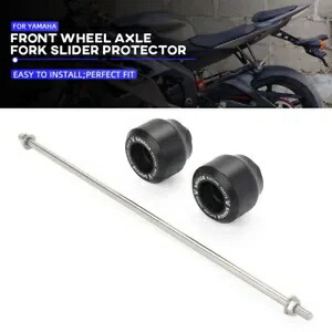 フロントフォークホイールフレームスライダークラッシュガードヤマハFJR1300 XJR1200 FZ1 FZ6R用 Front Fork Wheel Frame Slider Crash Guard For YAMAHA FJR1300 XJR1200 FZ1 FZ6R 【並行輸入品】