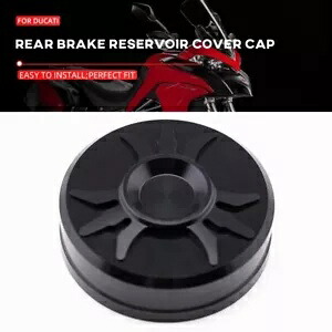 リアブレーキリザーバーキャップカバー DUCATI Diavel Multistrada 1200 S/DVT/ENDURO用 Rear Brake Reservoir Cap Cover For DUCATI Diavel Multistrada 1200 S/DVT/ENDURO 【並行輸入品】