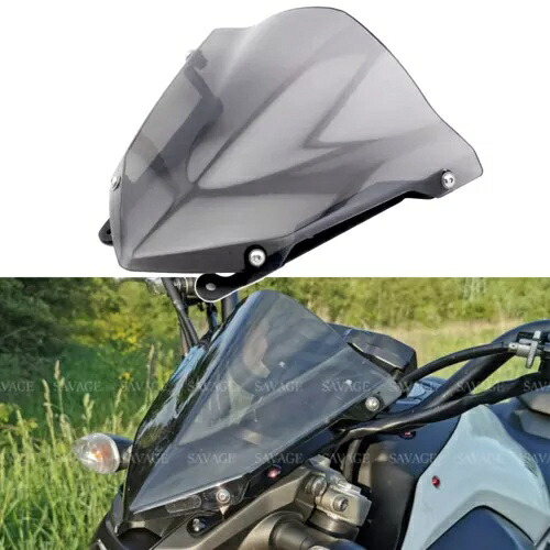 フロントガラスフロントガラスパレブリーズヤマハ MT-07 FZ-07 2014-2017 2016 MT07 FZ07 Windshield Windscreen Pare-brise For YAMAHA MT-07 FZ-07 2014-2017 2016 MT07 FZ07 【並行輸入品】