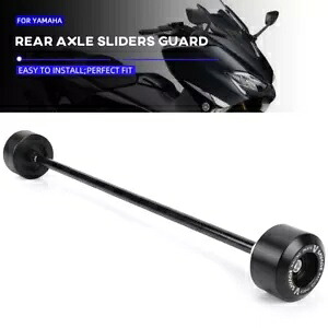 ブラック後輪フォークスライダープロテクターヤマハ T-MAX 500 XP500 TMAX 530 DX/SX Black Rear Wheel Fork Slider Protector For YAMAHA T-MAX 500 XP500 TMAX 530 DX/SX 【並行輸入品】