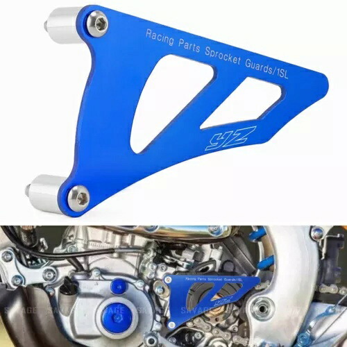 Racing Parts フロントスプロケットカバー ヤマハ YZ250F YZ450F YZ250FX YZ450FX ブルー Racing Parts Front Sprocket Cover For YAMAHA YZ250F YZ450F YZ250FX YZ450FX Blue 【並行輸入品】